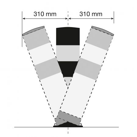 Absperrpfosten P 2480