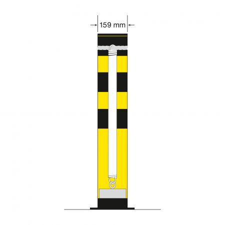 Absperrpfosten P 2480