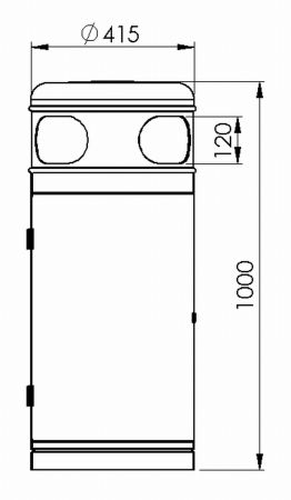 Abfallbehälter A 2420