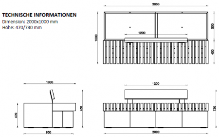 Parkbank B 50200