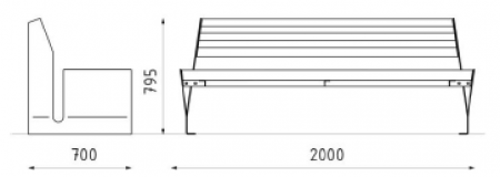 Parkbank B 70020