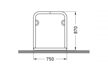 Fahrradparker F 1960