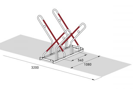 Fahrradständer F 2570