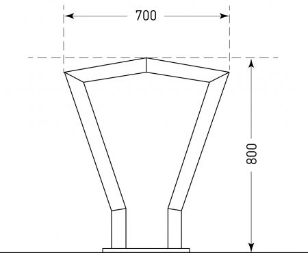 Anlehnbügel A 1320