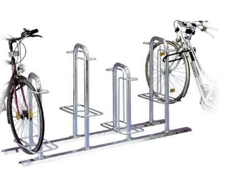 Fahrradparker F 190, doppelseitige Radeinstellung