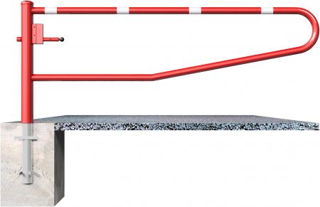 Schranke S 5500 drehbar ohne Auflagepfosten