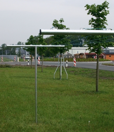 Wäschetrockengerüst in T-Form W 220