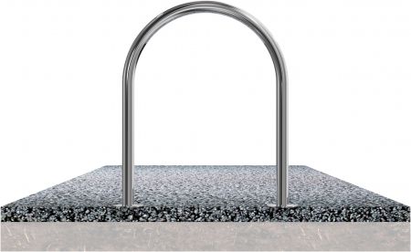 Rundbügel Ø 48 mm, Breite: 65 cm, ohne Querholm, zum Aufdübeln