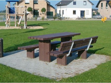 Parkbank B 5950 und Tisch B 5950